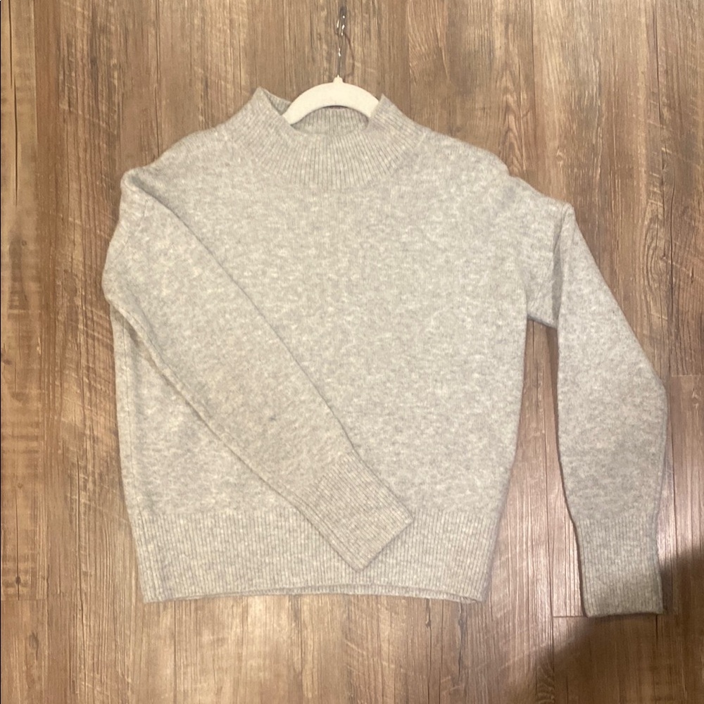 Magaschoni grey will blend mock turtleneck sweater - Oversized XS - fits up to L